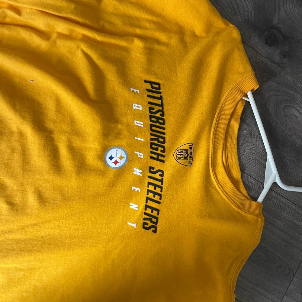Pittsburgh Steelers Reebok Gold Long Sleeve Tee